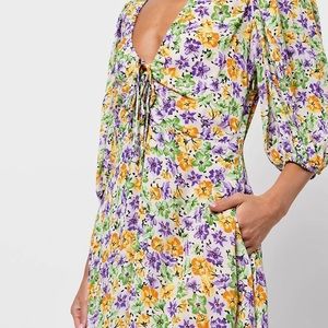 NICHOLAS DANIELLE DRESS - WHISTLEDOWN FLORAL